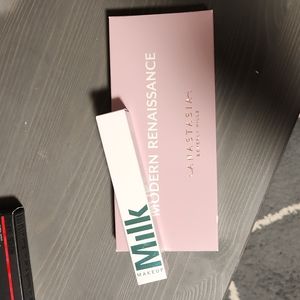 Anastasia Beverly hills modern Renaissance pallete. Milk makeup primer Brand new